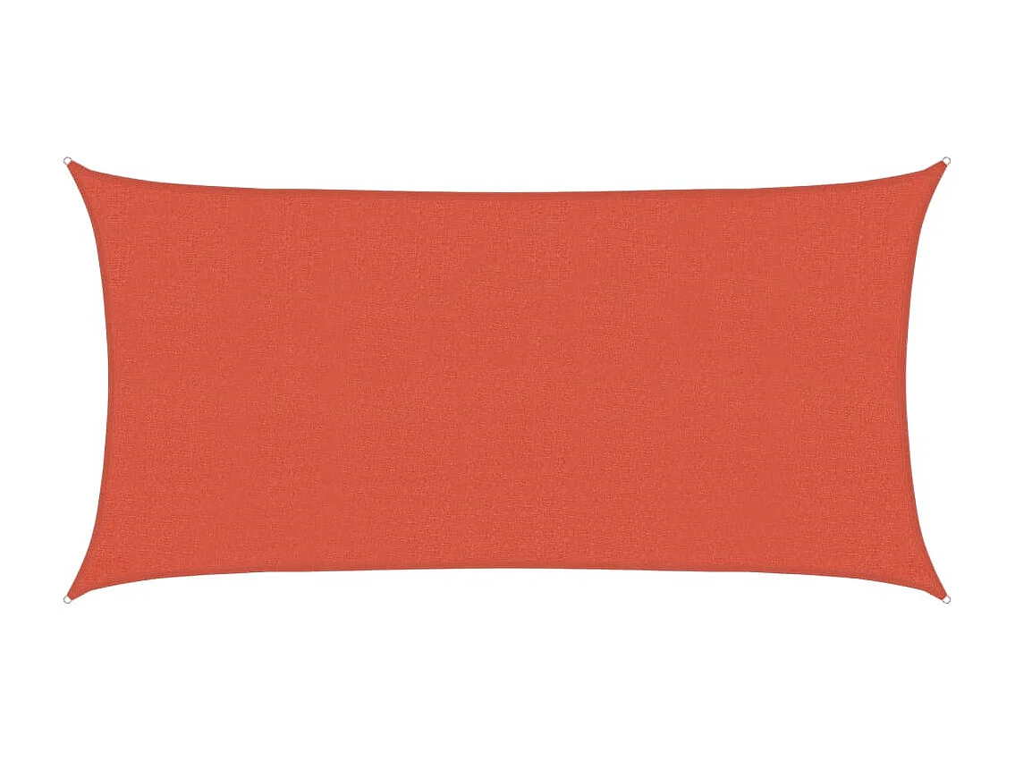 Vela de sombra 160 g/m² Terracota 2,5x5 m HDPE