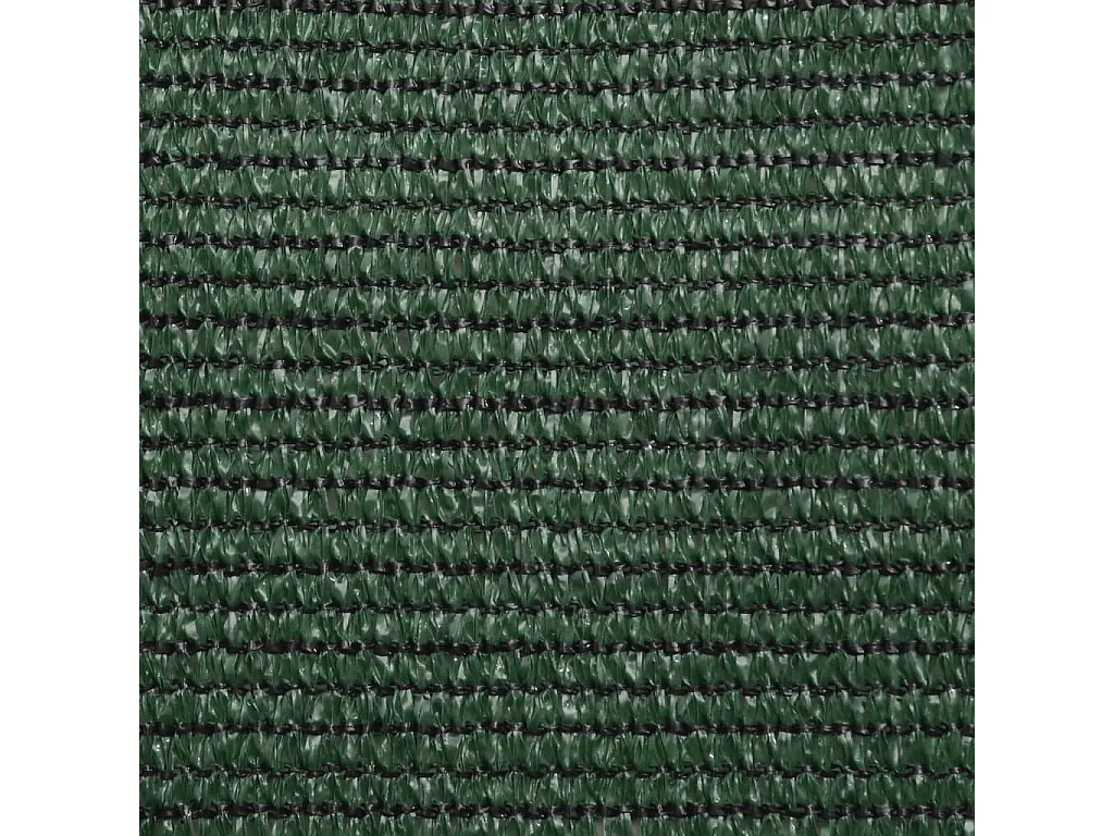 Voile d'ombrage 160 g/m² Vert foncé 5x7 m PEHD