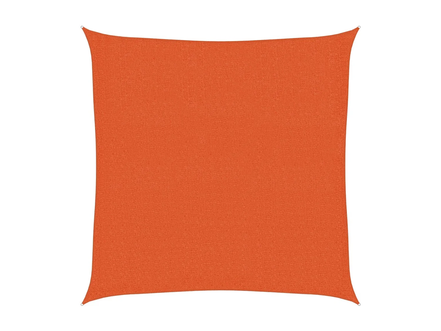 Sonnensegel 160 g/m² Orange 3x3 m HDPE