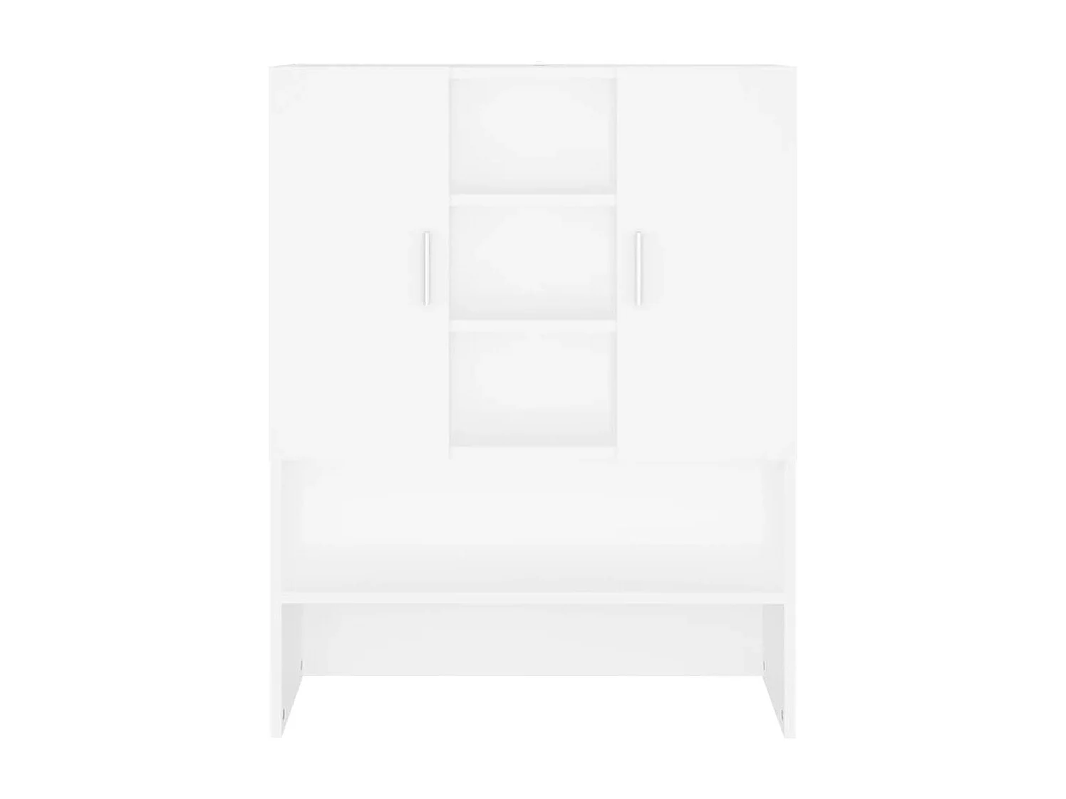 Meuble pour machine à laver Blanc 70,5x25,5x90 cm