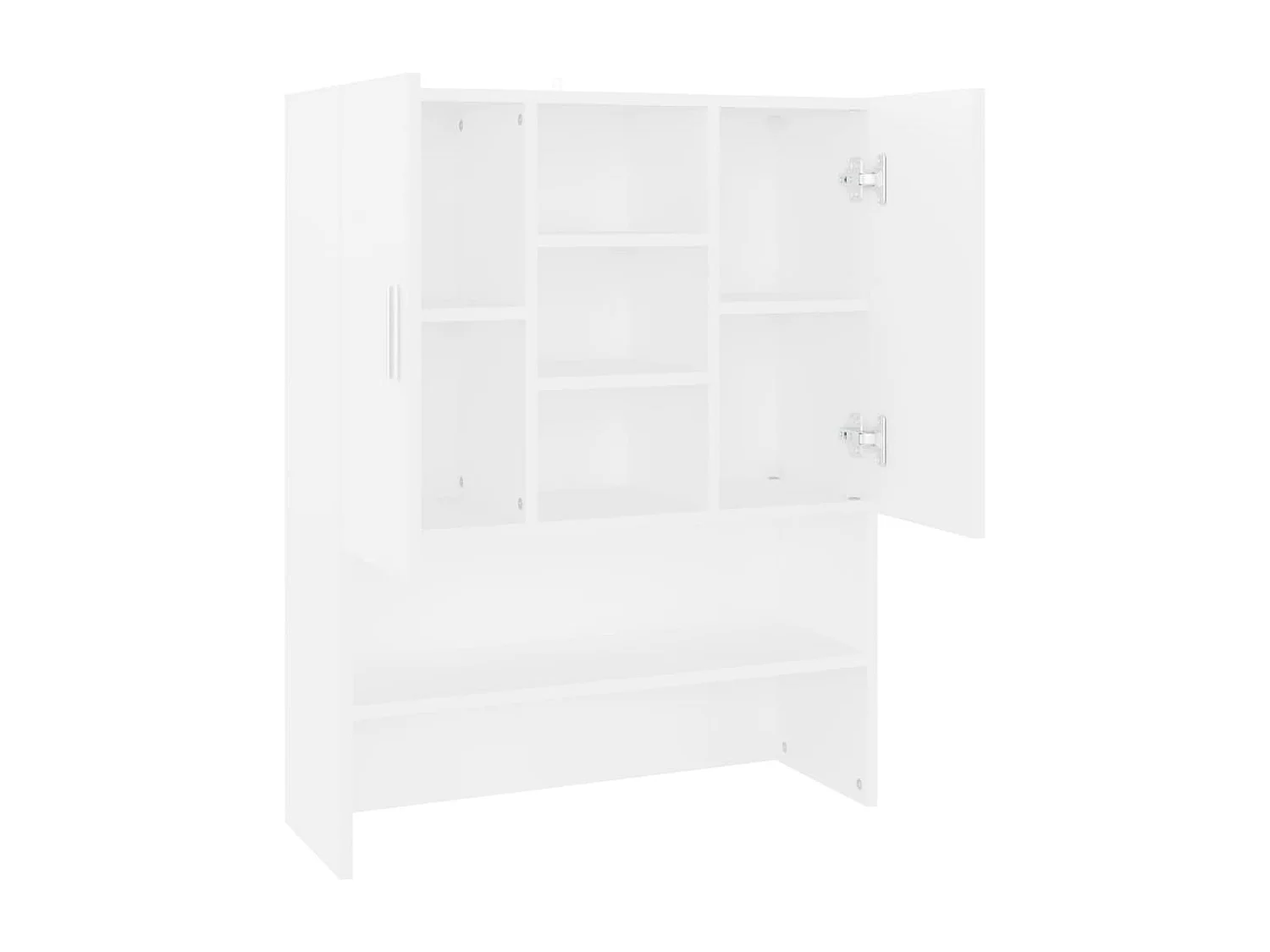 Meuble pour machine à laver Blanc 70,5x25,5x90 cm