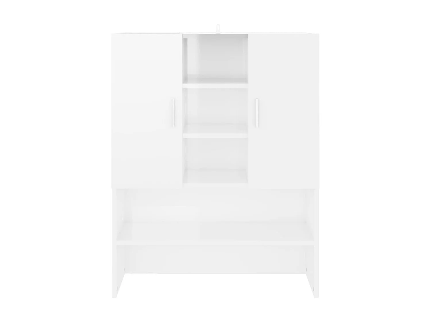 Mueble para lavadora Blanco brillo 70,5x25,5x90 cm