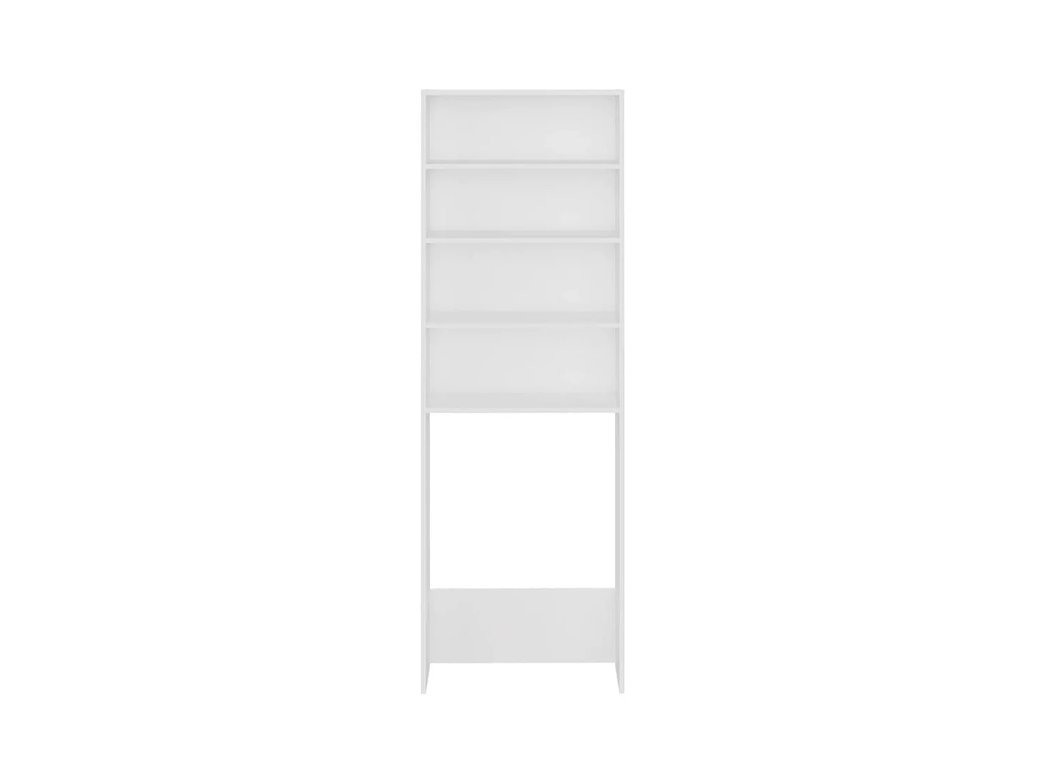 Meuble pour machine à laver Blanc 64x24x190 cm