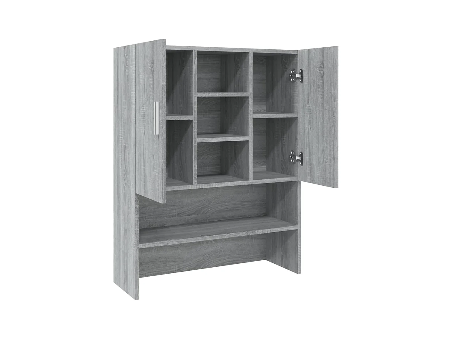 Armoire pour machine à laver Sonoma gris Bois d'ingénierie