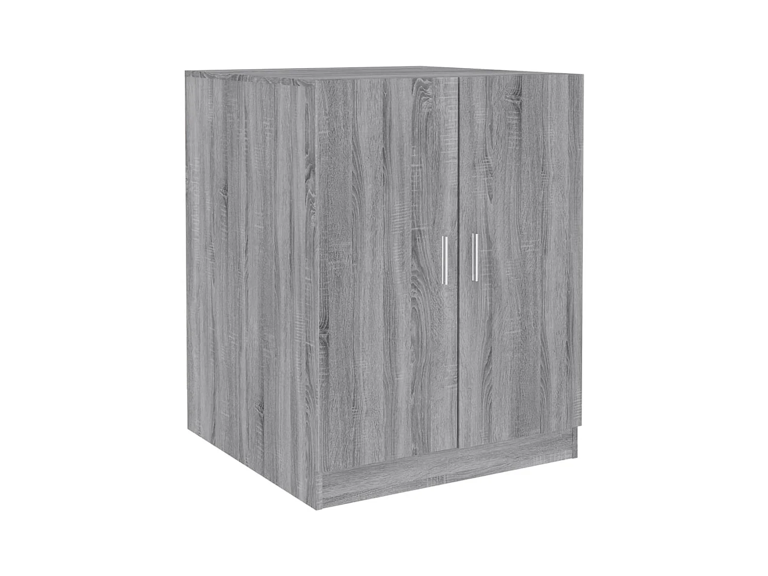 Armoire pour machine à laver Sonoma gris Bois d'ingénierie