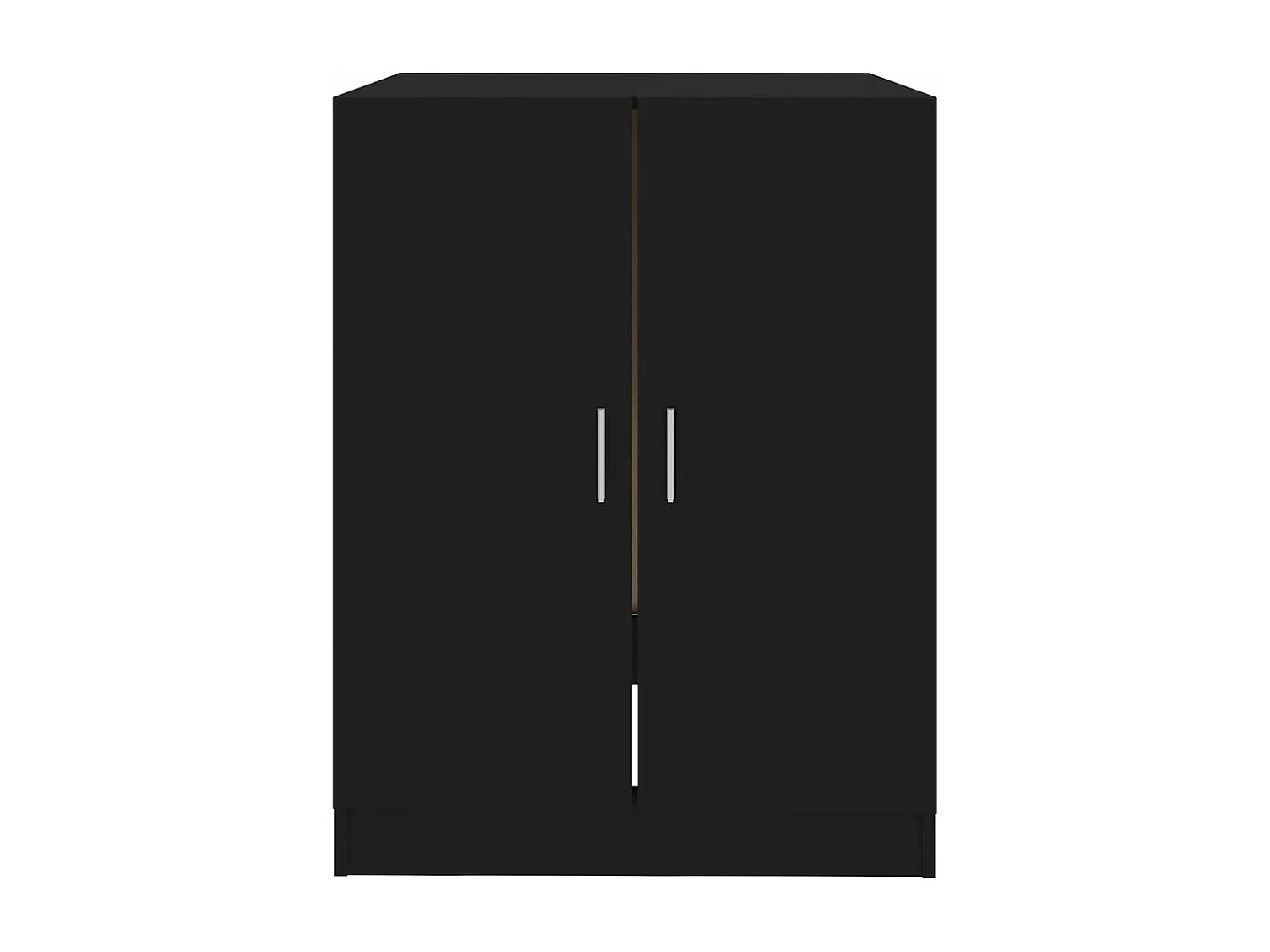 Mueble lavadora Negro 71x71,5x91,5 cm