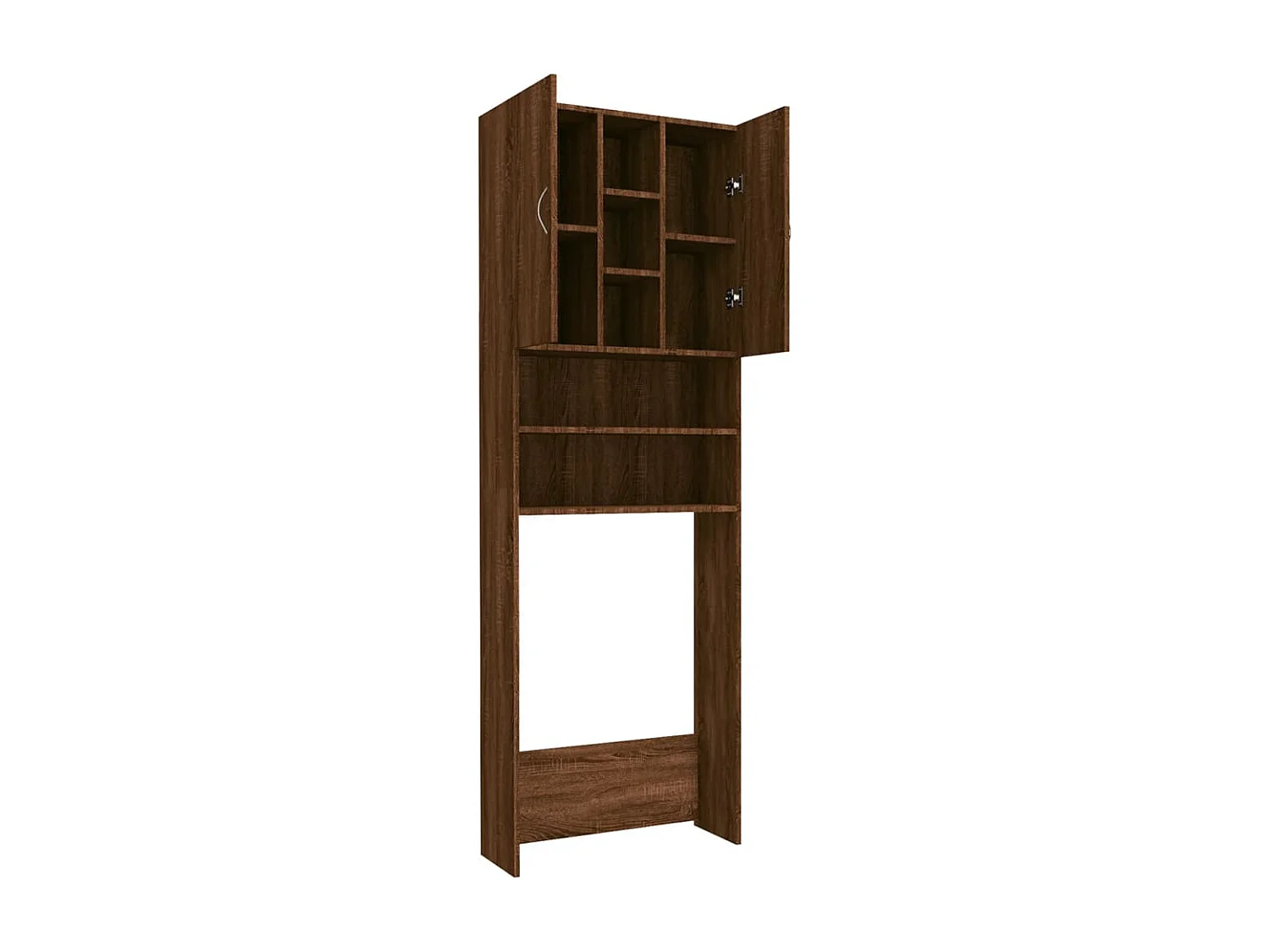 Mobile lavatrice Rovere marrone 64x25,5x190 cm