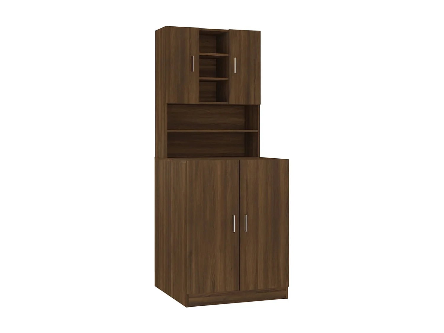 Armoire de machine à laver Chêne marron Bois d’ingénierie