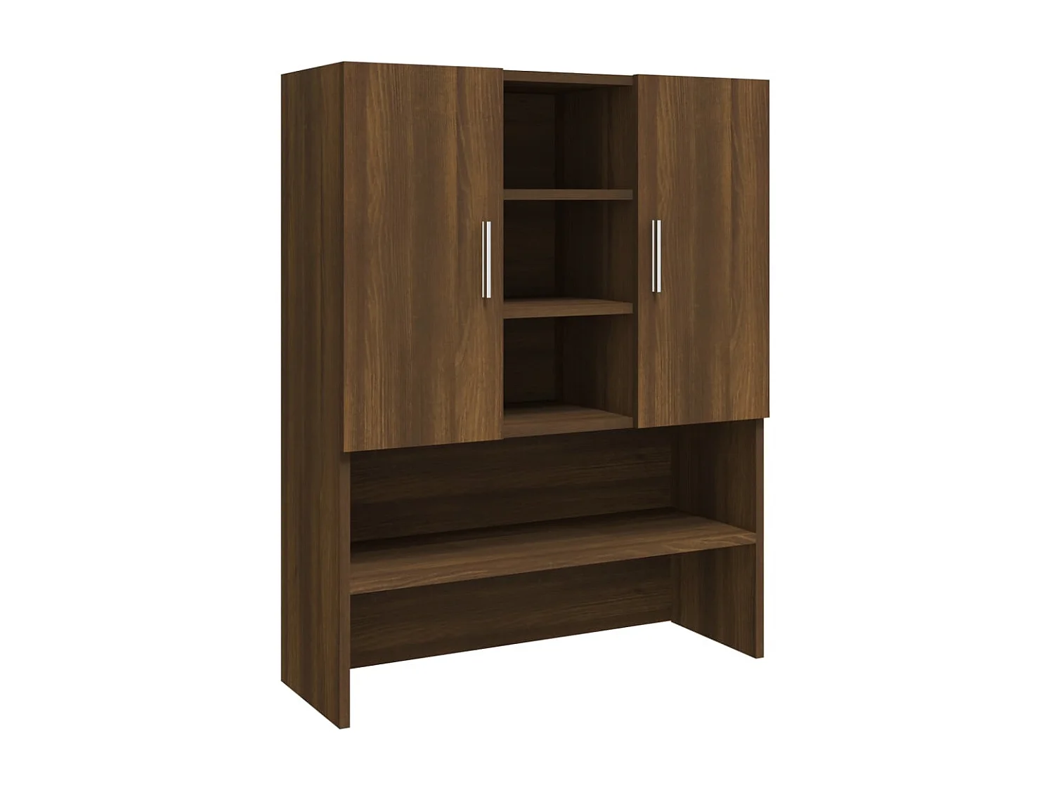 Armoire de machine à laver Chêne marron Bois d’ingénierie