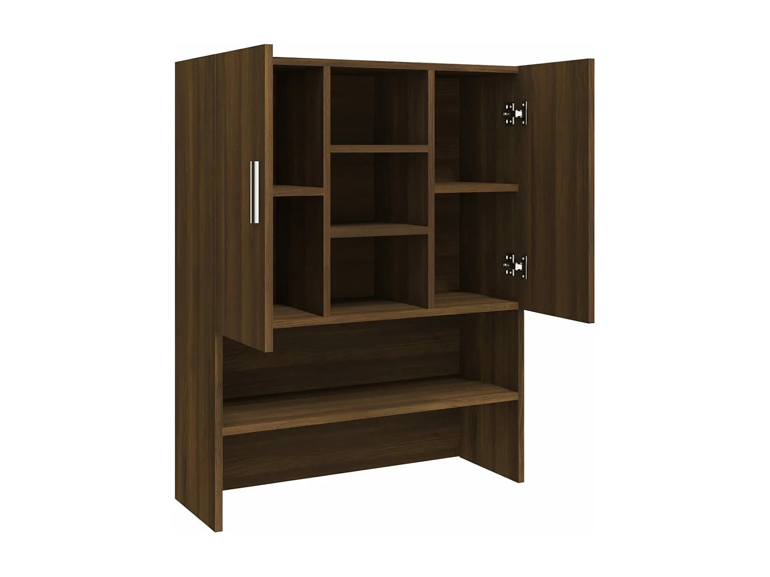 Armoire de machine à laver Chêne marron Bois d’ingénierie