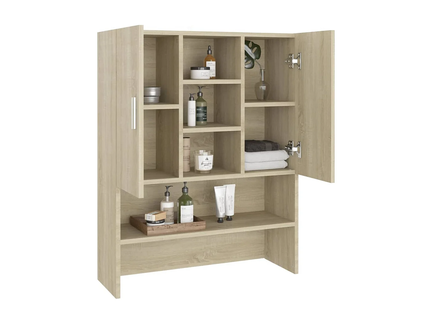 Meuble pour machine à laver Chêne sonoma 70,5x25,5x90 cm