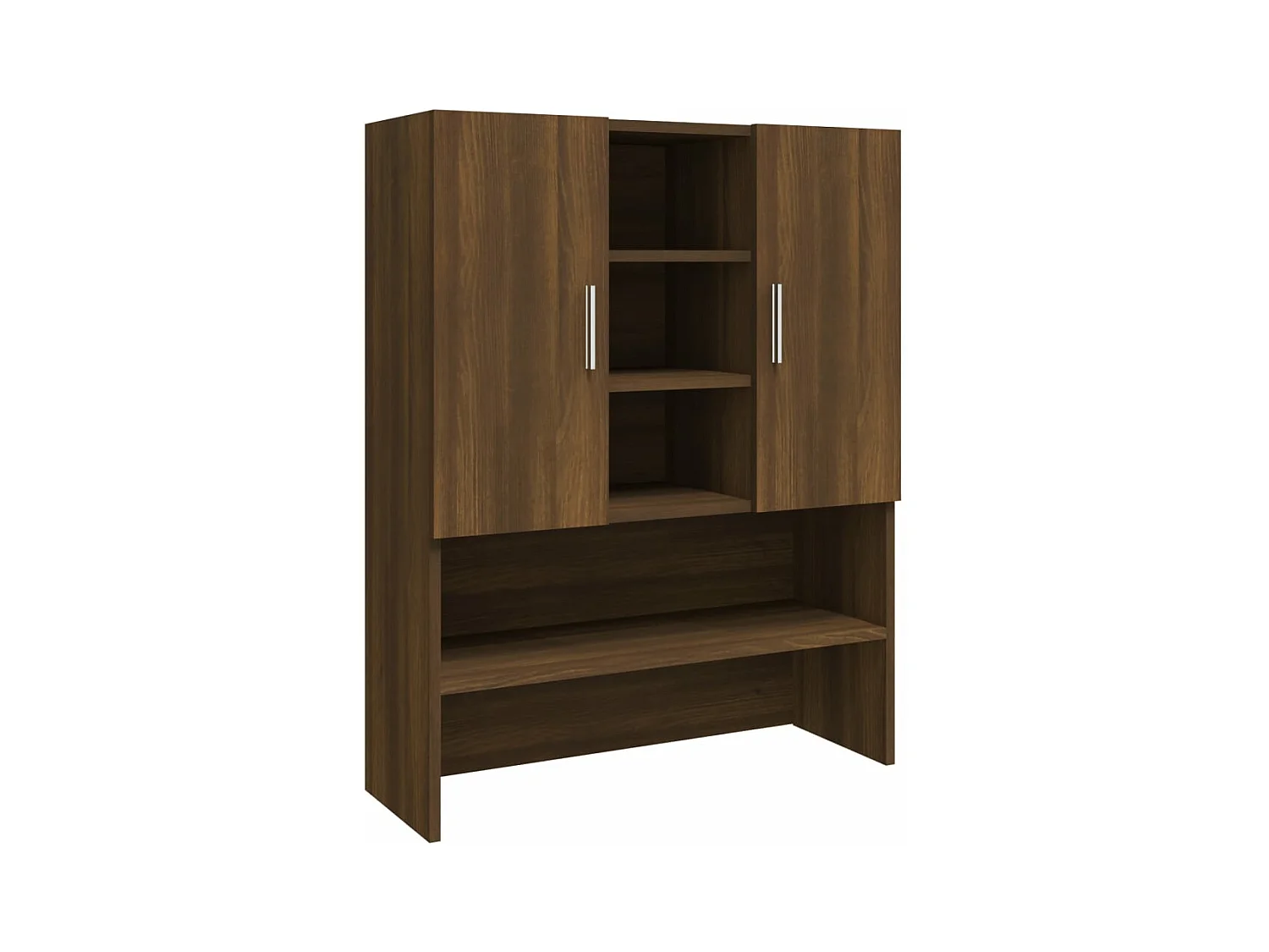 Meuble pour machine à laver Chêne marron 70,5x25,5x90 cm