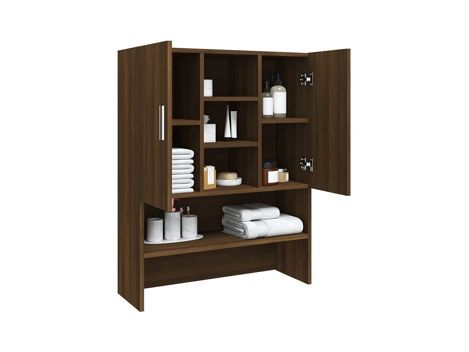 Meuble pour machine à laver Chêne marron 70,5x25,5x90 cm