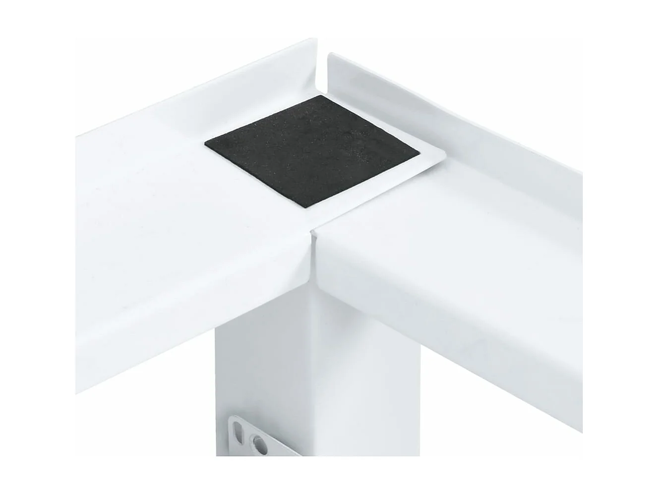 Pedestal de Lavadora e Secadora e Prateleira Deslizante Branco