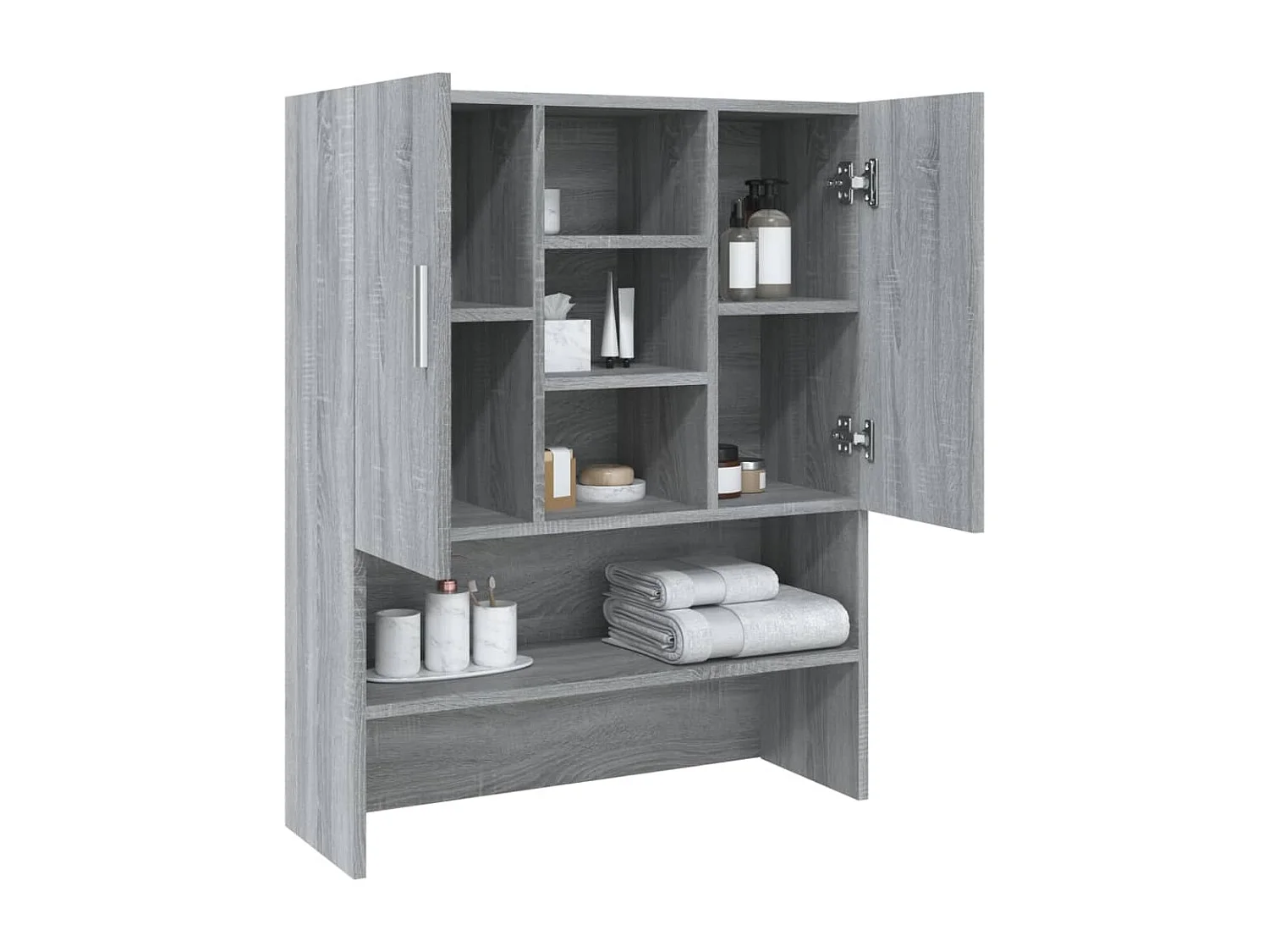 Meuble pour machine à laver Sonoma gris 70,5x25,5x90 cm