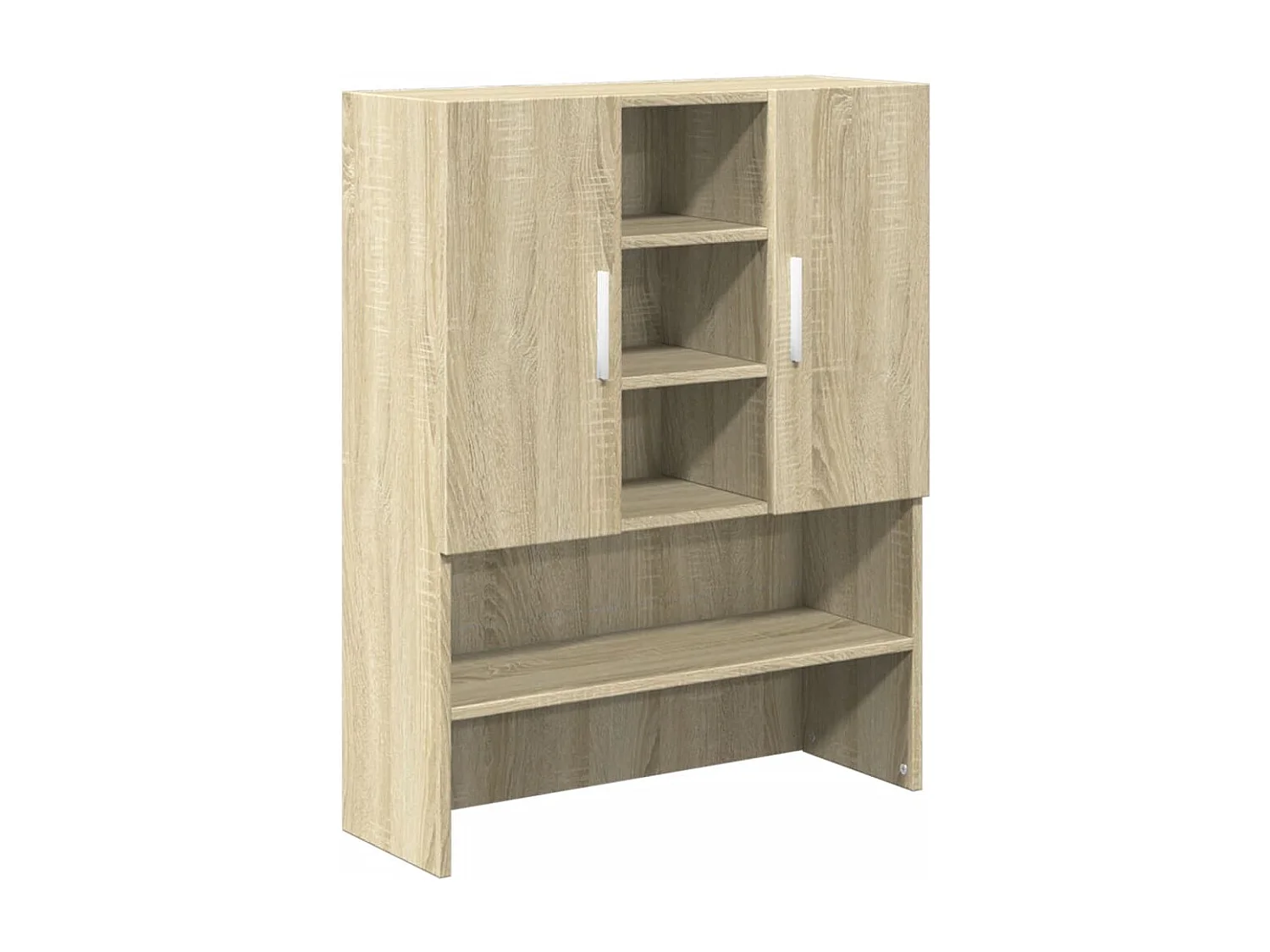 Armoires pour machine à laver 2pcs chêne sonoma bois ingénierie