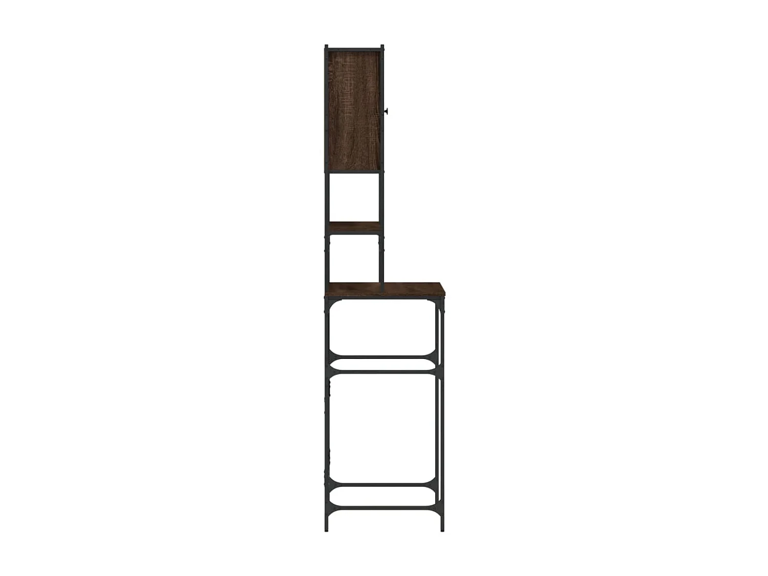 Armoire de machine à laver chêne marron 68x48,5x194 cm