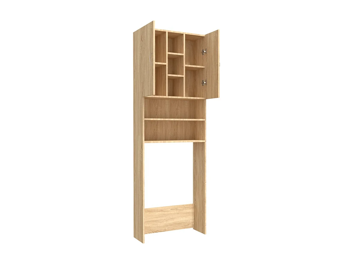 Mobile lavatrice Rovere Sonoma 64x25,5x190 cm