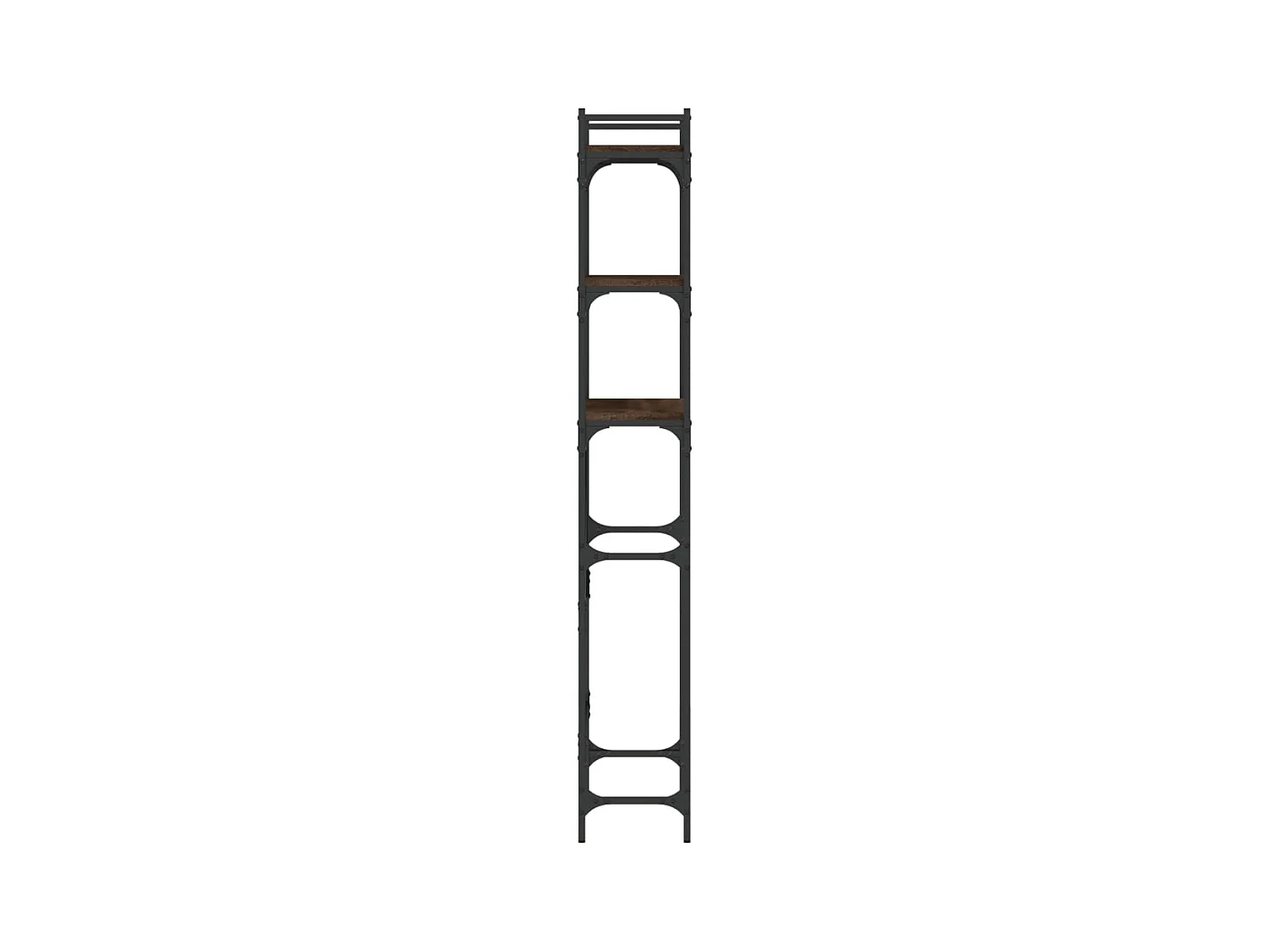 Étagère de lave-linge chêne marron 67x25x163 cm bois ingénierie