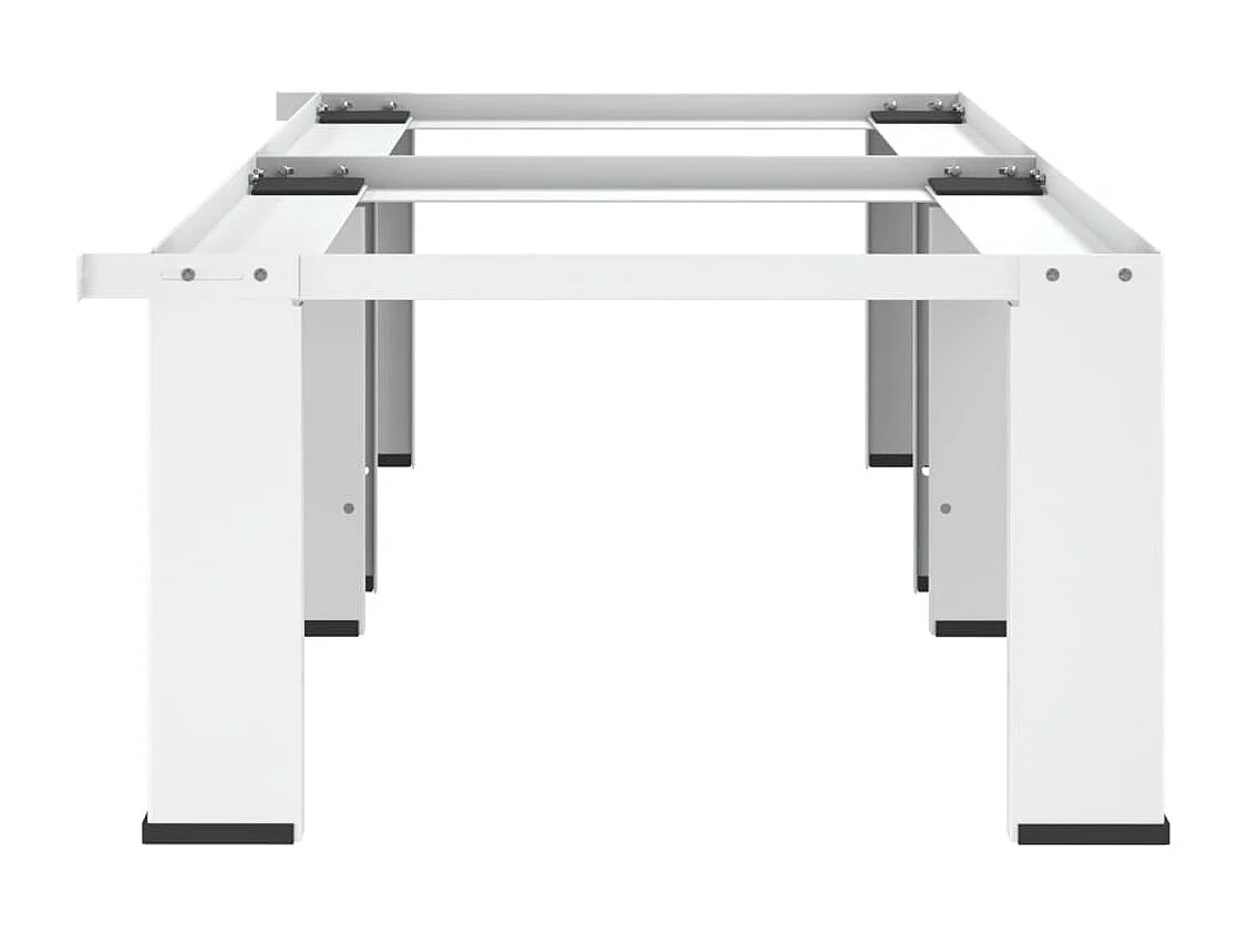 Base doble para lavadora y secadora Blanco