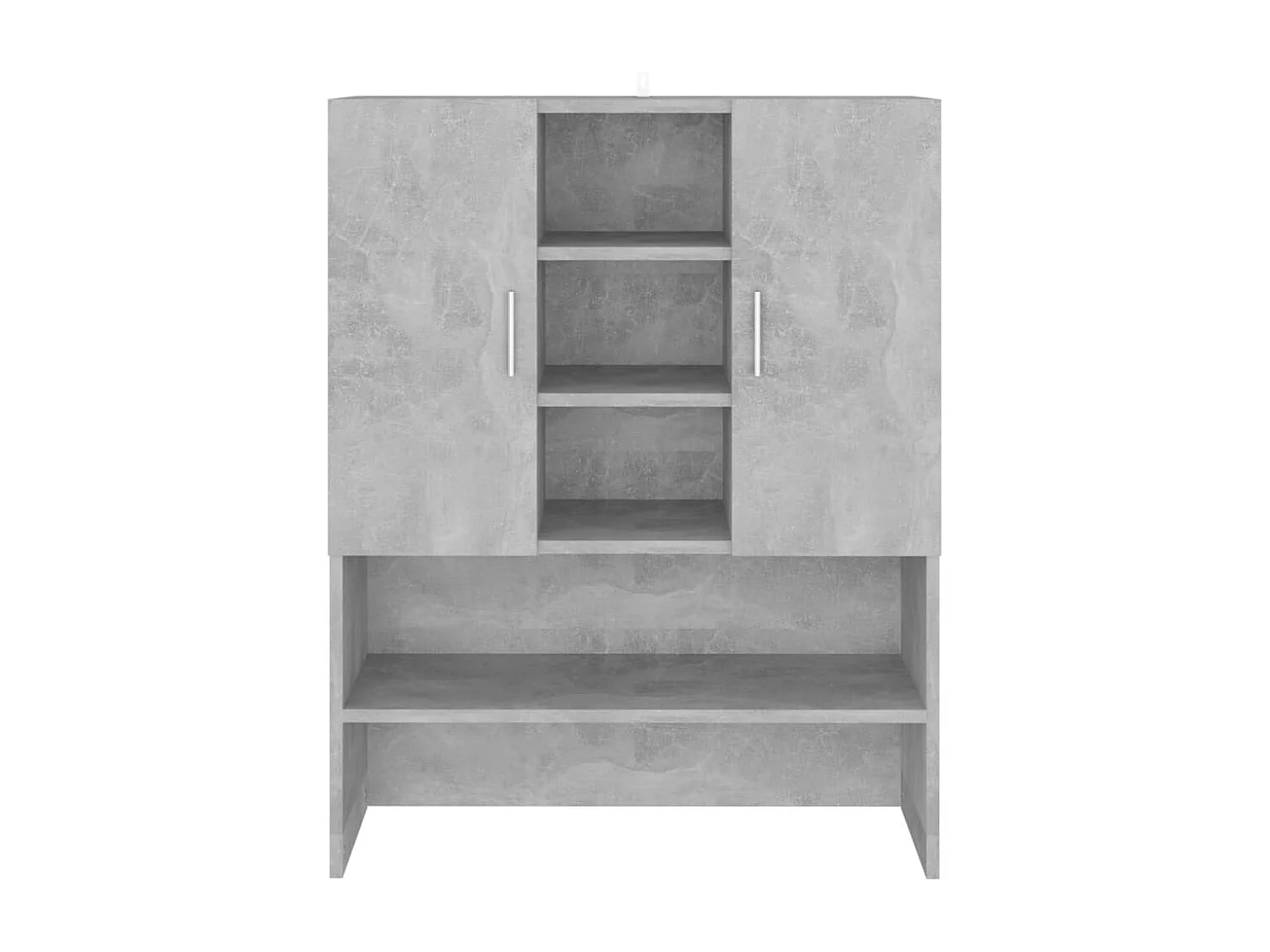 Meuble pour machine à laver Gris béton 70,5x25,5x90 cm