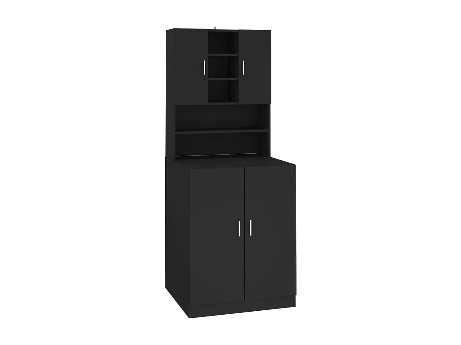 Mueble para lavadora Negro