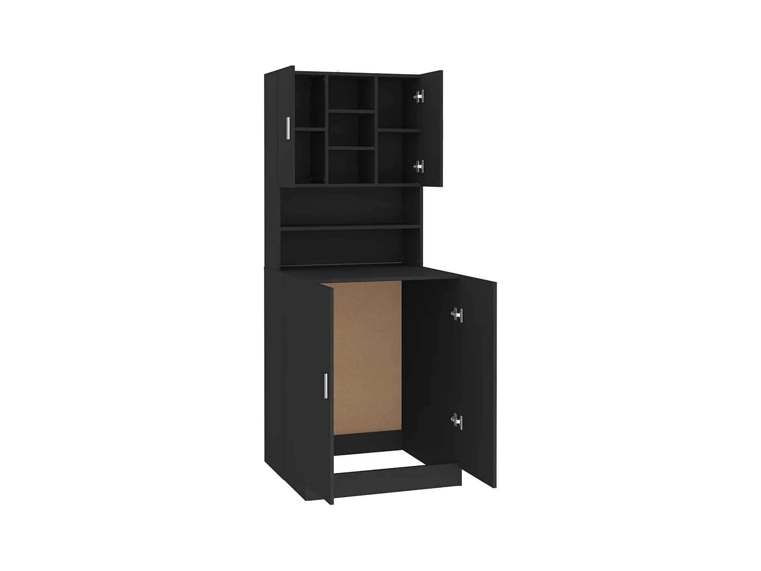 Mueble para lavadora Negro