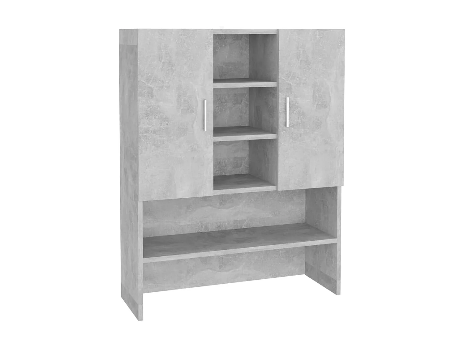 Wasmachinekast Betongrijs