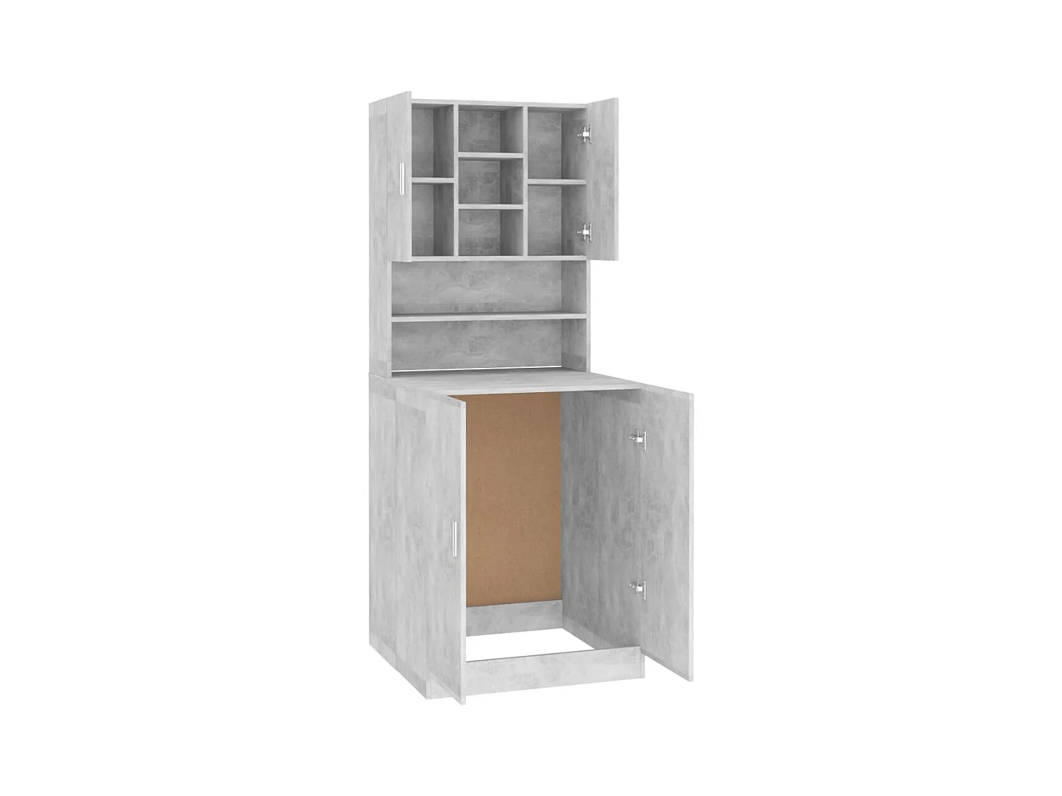 Mobile lavatrice Grigio cemento