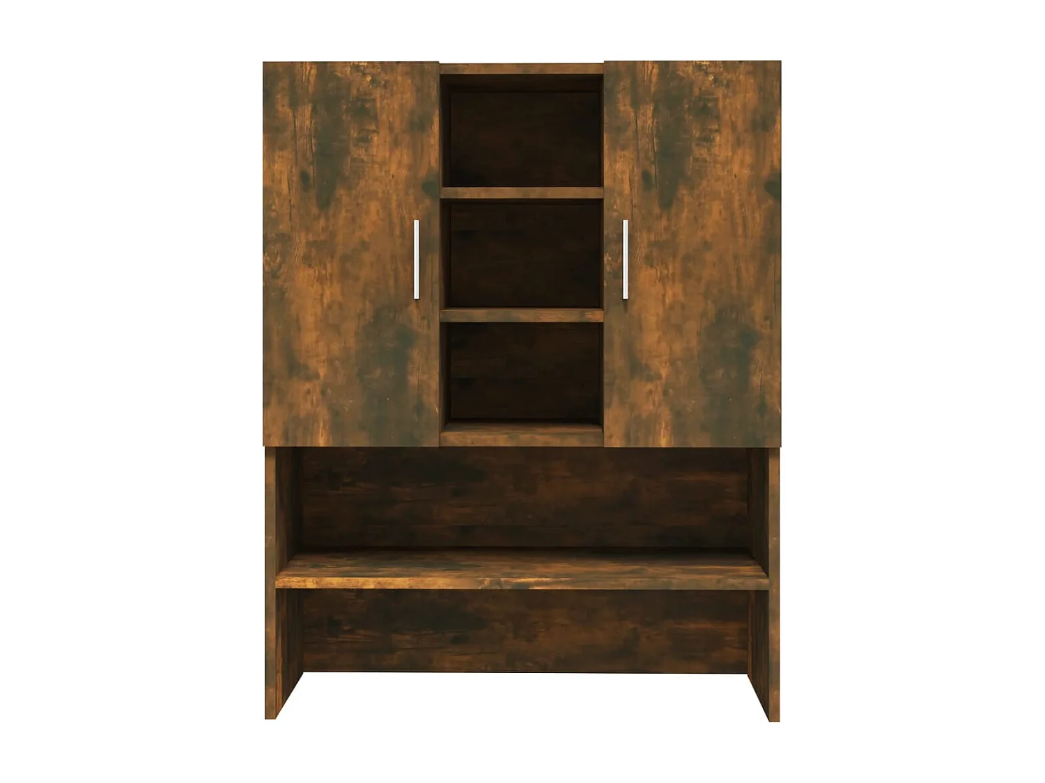 Meuble pour machine à laver Chêne fumé 70,5x25,5x90 cm