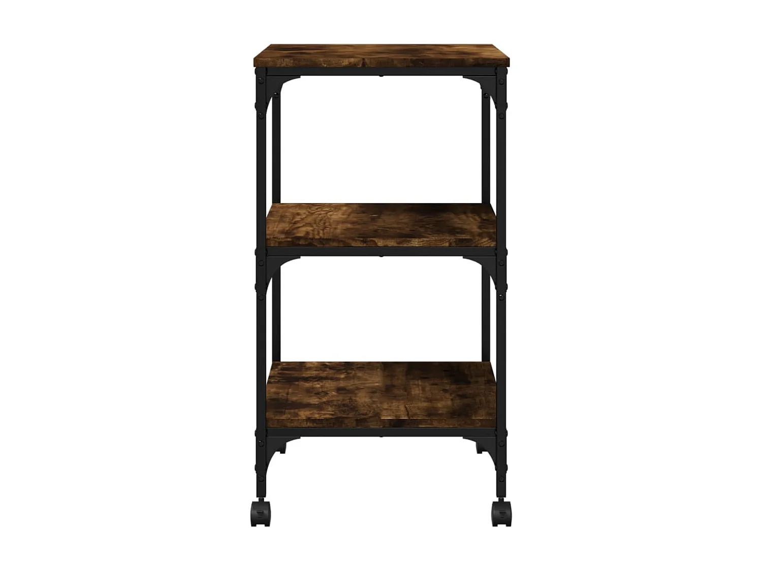 Druckerunterstützung 3 Ebenen Räuchereiche 50x41x75 cm