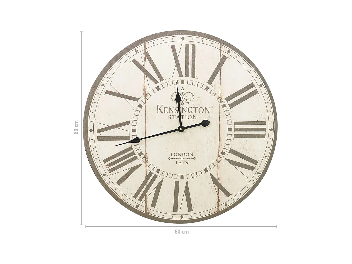 Vintage Londoner Wanduhr 60 cm