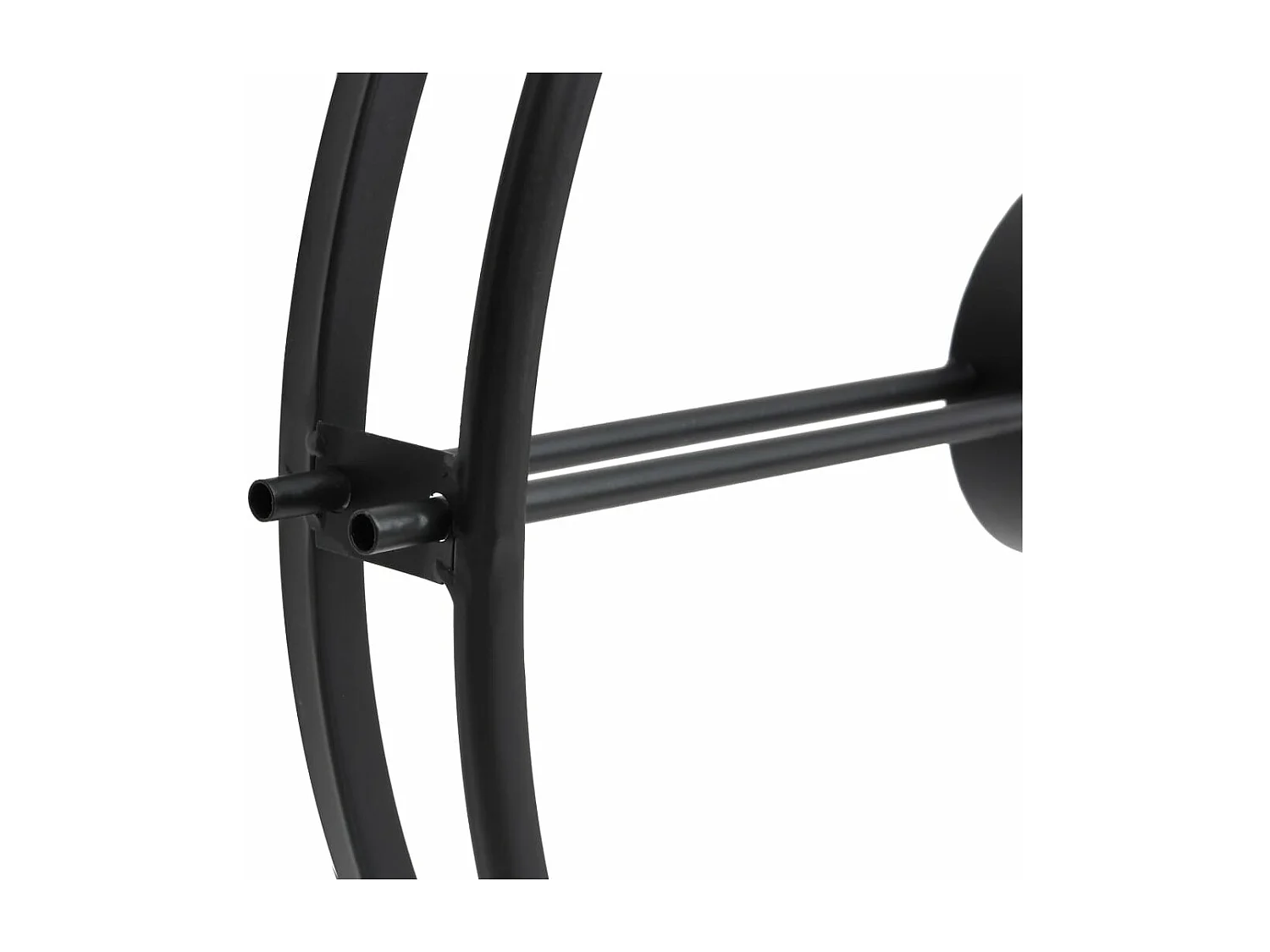 Horloge murale Noir 52 cm Fer