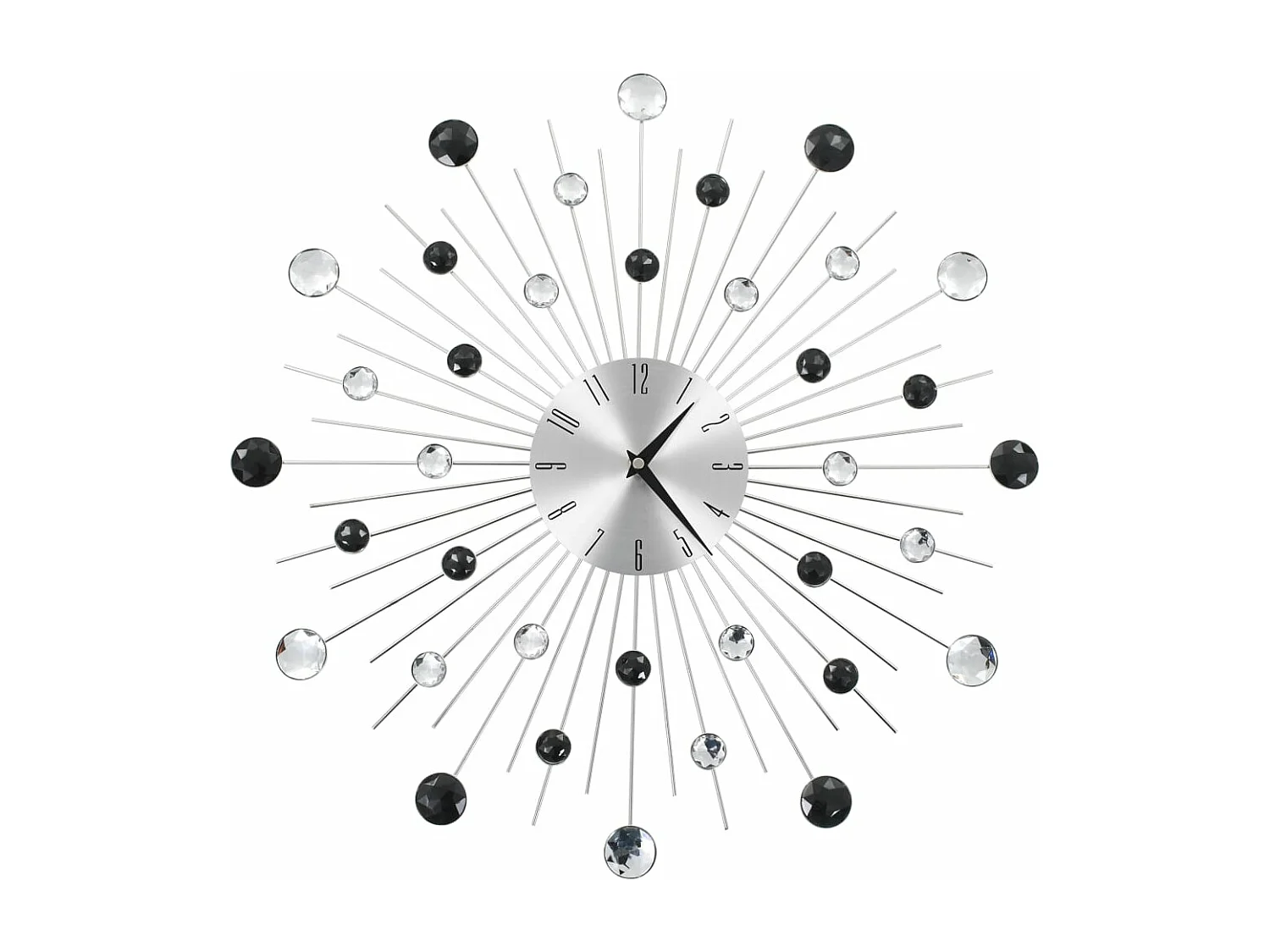 Wanduhr mit Quarzwerk Modernes Design 50 cm