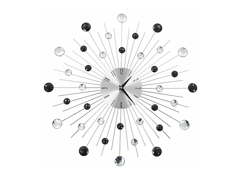 Horloge murale avec mouvement à quartz Design moderne 50 cm