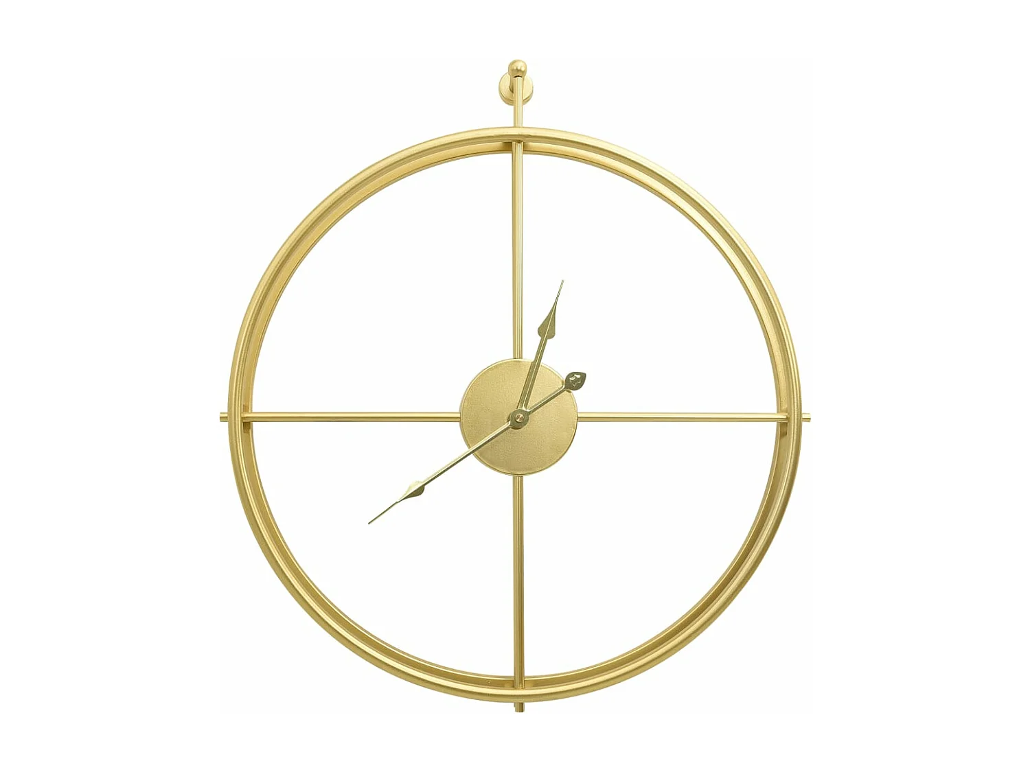 Horloge murale Doré 52 cm Fer