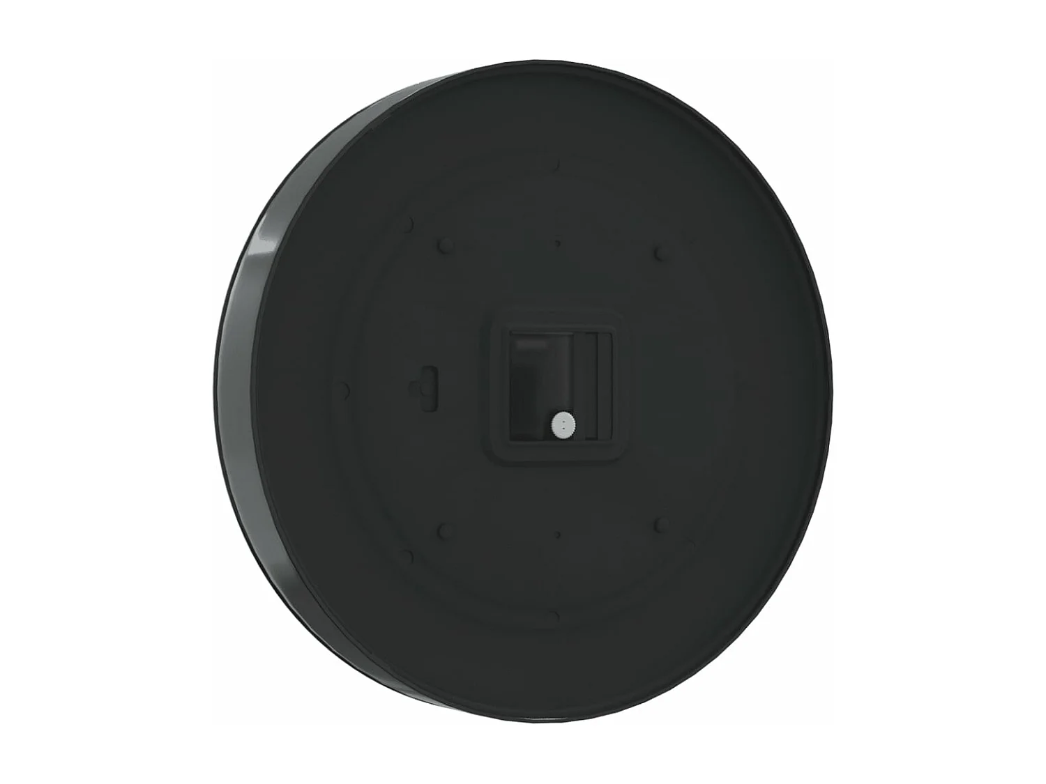 Horloge murale et échelles et aiguilles lumineuses bleu Ø30 cm