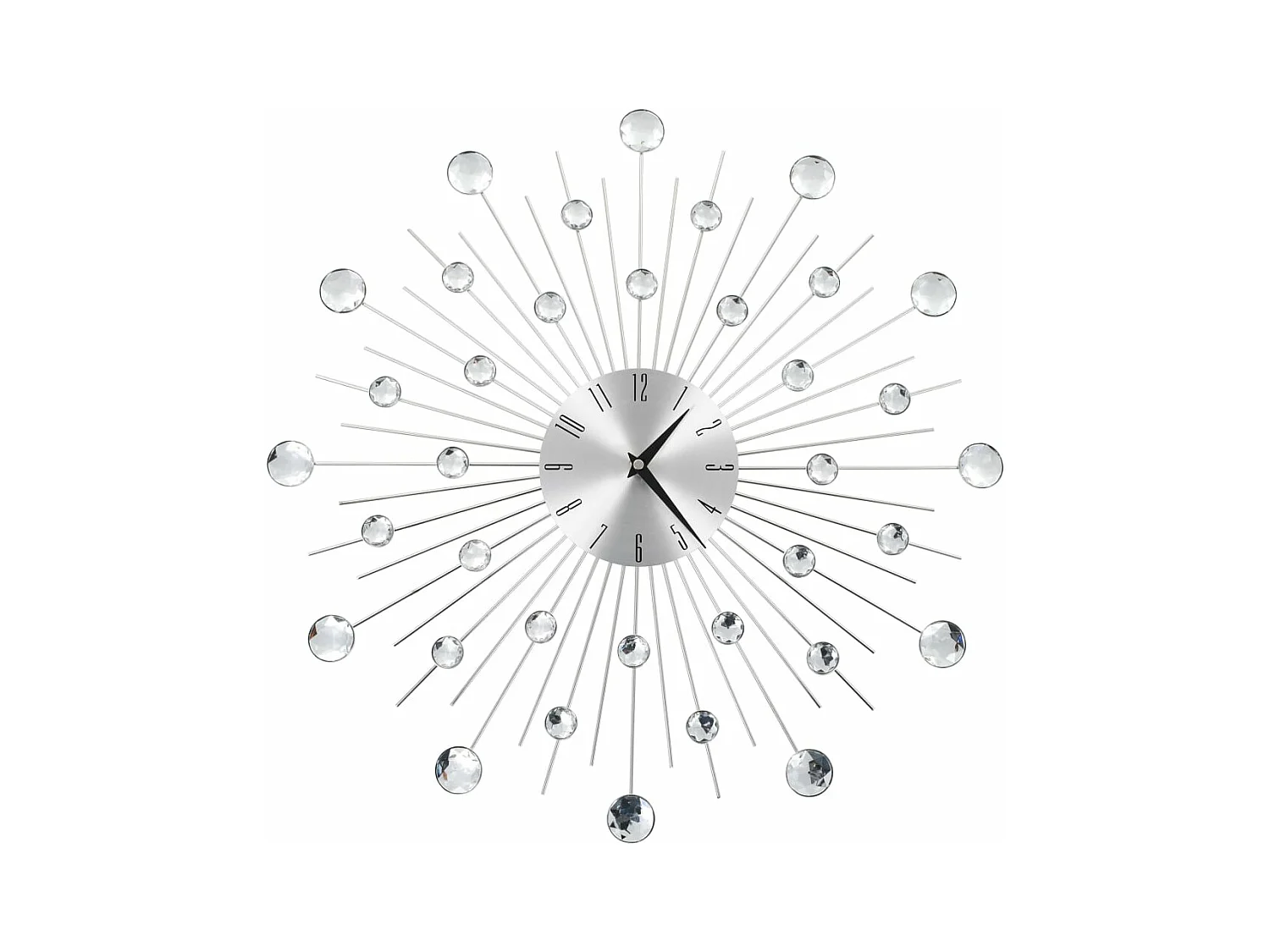 Horloge murale avec mouvement à quartz Design moderne 50 cm