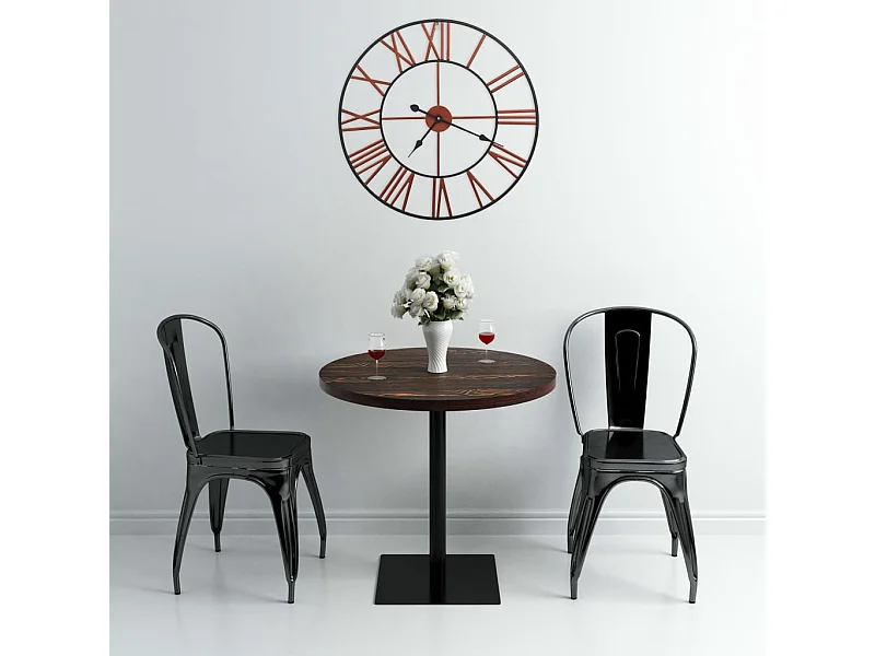 Orologio da parete Metallo 58 cm Rosso