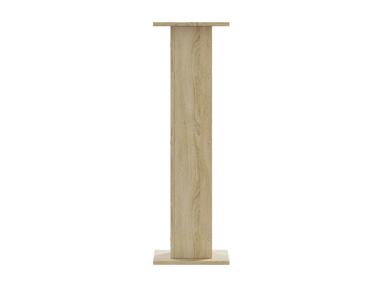 Supports de haut-parleurs 2 pcs chêne sonoma bois d'ingénierie