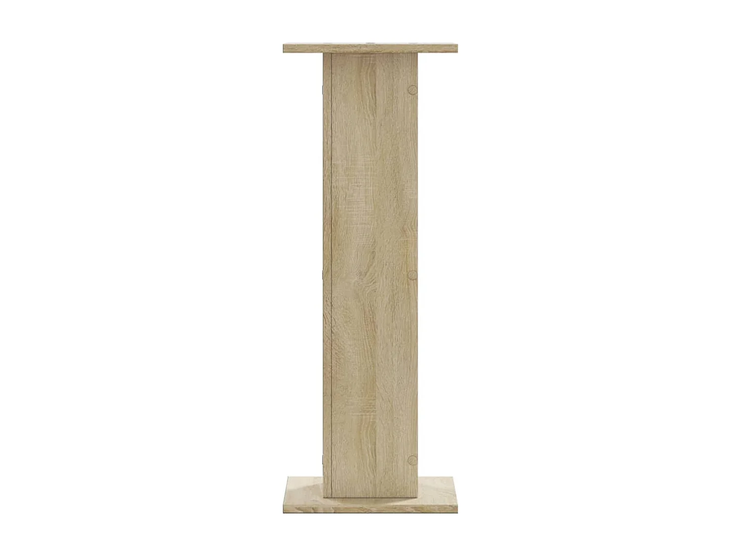 Supports de haut-parleurs 2 pcs chêne sonoma bois d'ingénierie