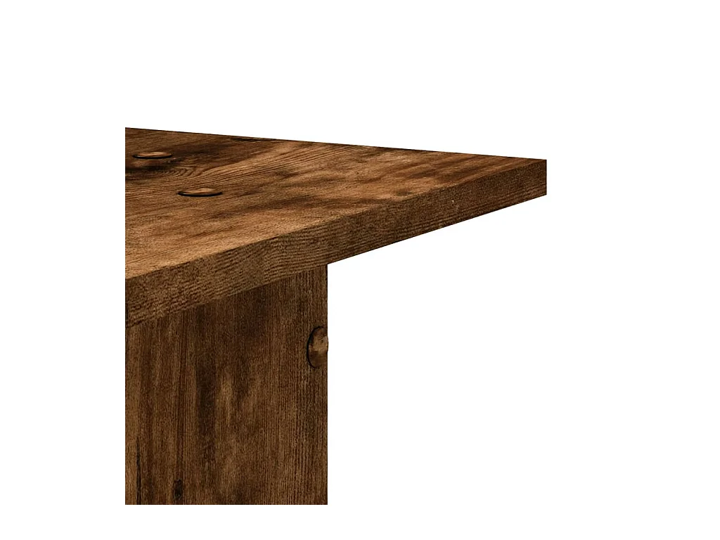 Soportes para altavoces 2 piezas de madera contrachapada de roble ahumado