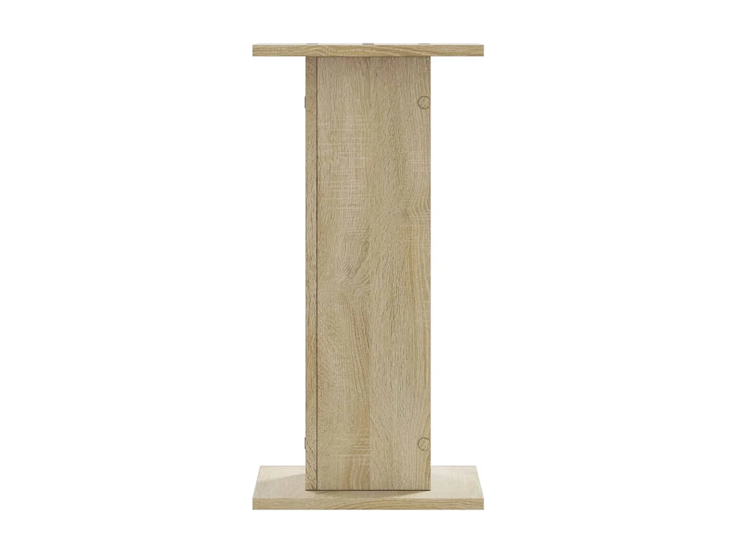 Lautsprecherständer, 2 Stück, Sonoma-Eiche, Holzwerkstoff