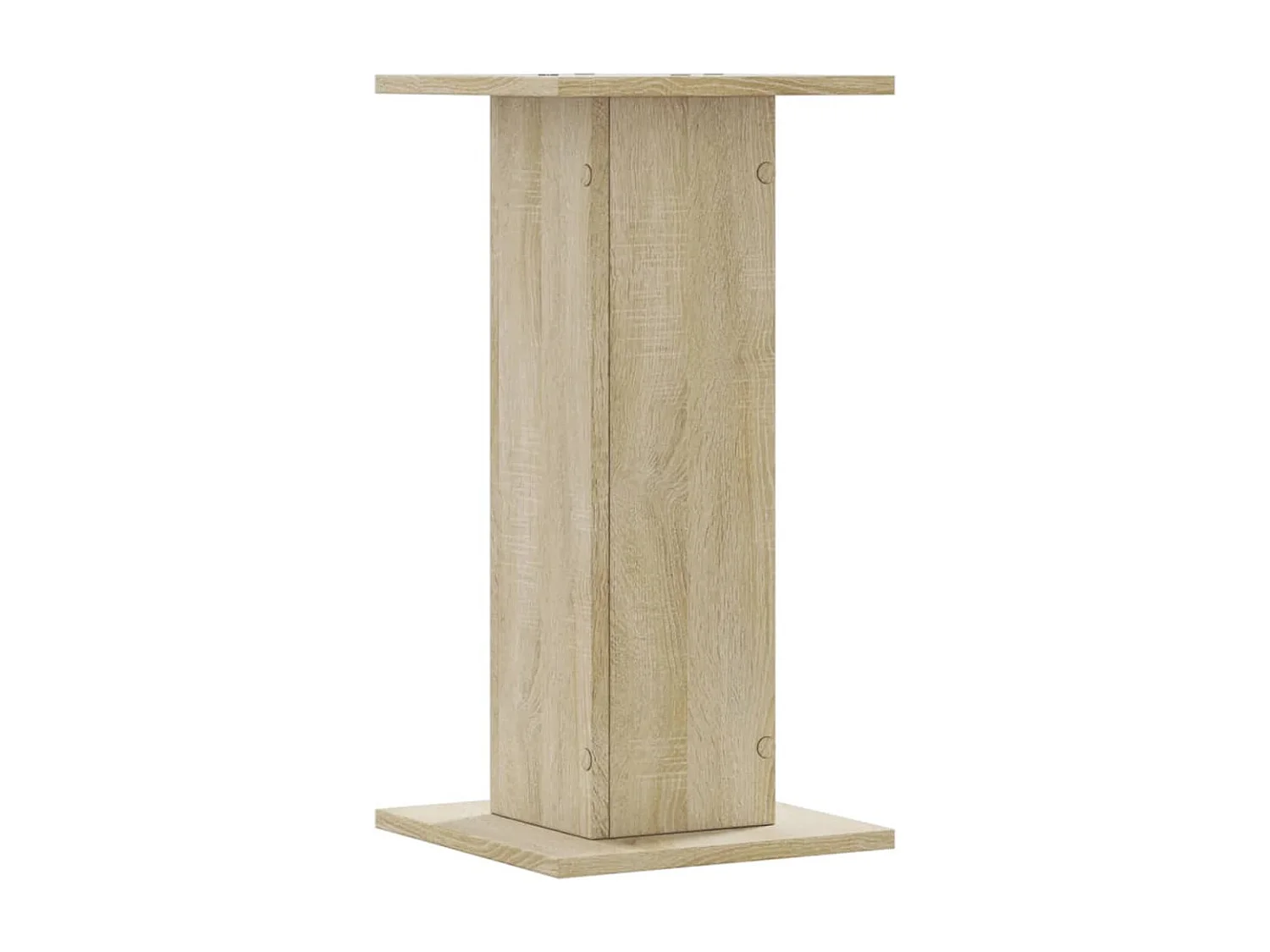 Lautsprecherständer, 2 Stück, Sonoma-Eiche, Holzwerkstoff