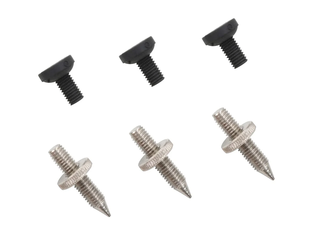 Supports de haut-parleur de moniteur de studio 2 pcs Noir Acier