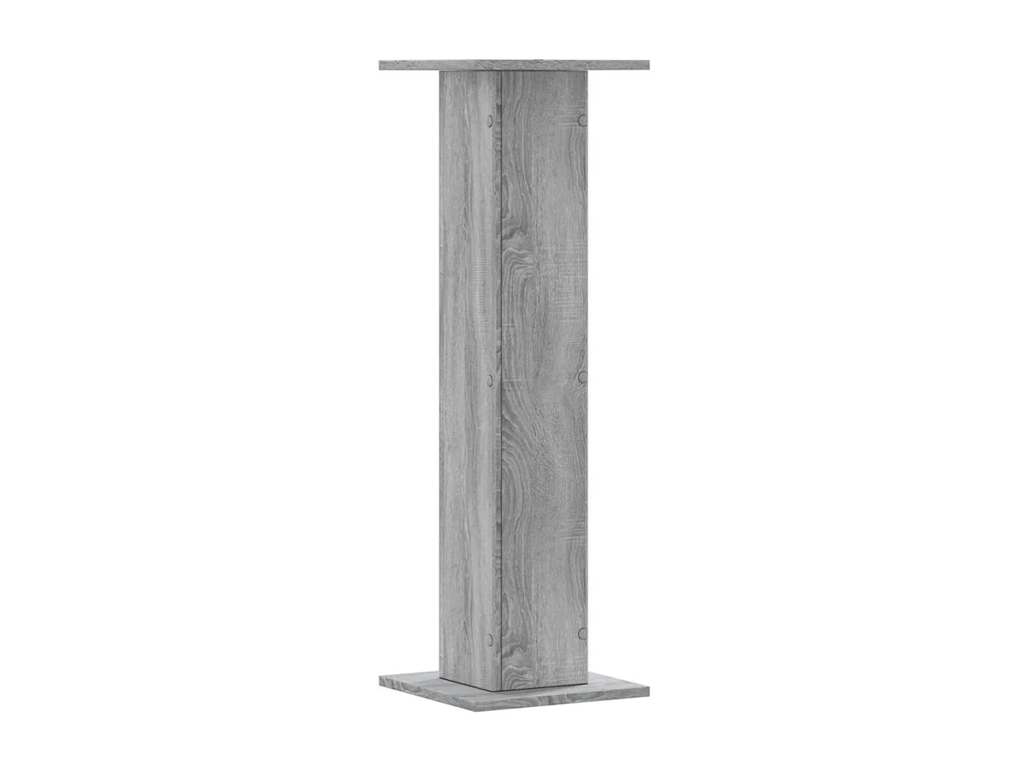 Lautsprecherständer, 2 Stück, graues Sonoma-Holzwerkstoff