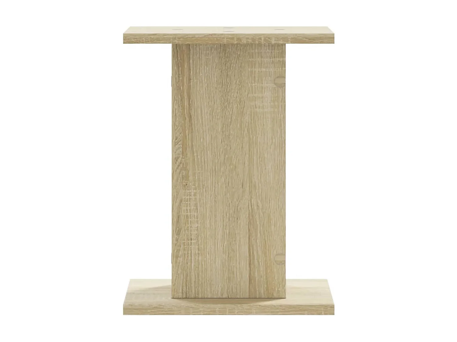 Supporti per altoparlanti 2 pezzi in legno ingegnerizzato di rovere Sonoma