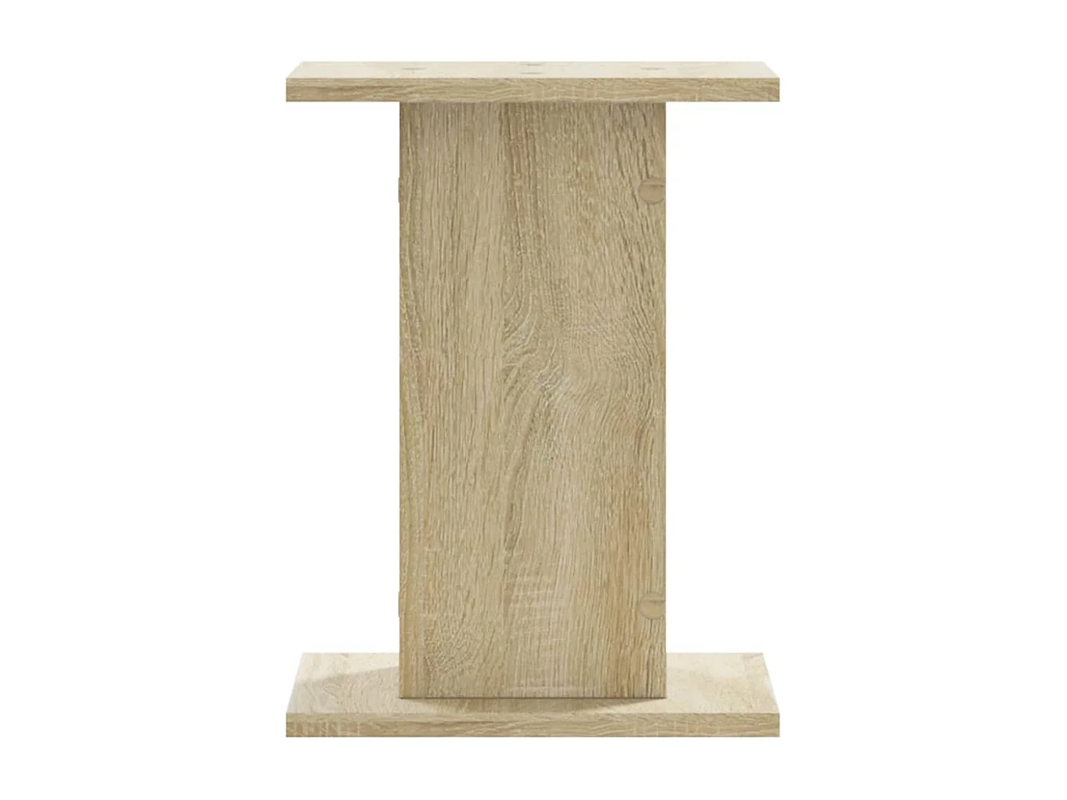 Supporti per altoparlanti 2 pezzi in legno ingegnerizzato di rovere Sonoma