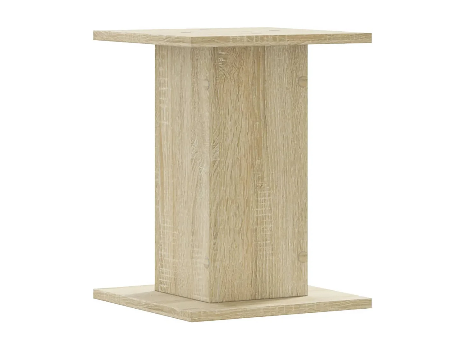 Supporti per altoparlanti 2 pezzi in legno ingegnerizzato di rovere Sonoma