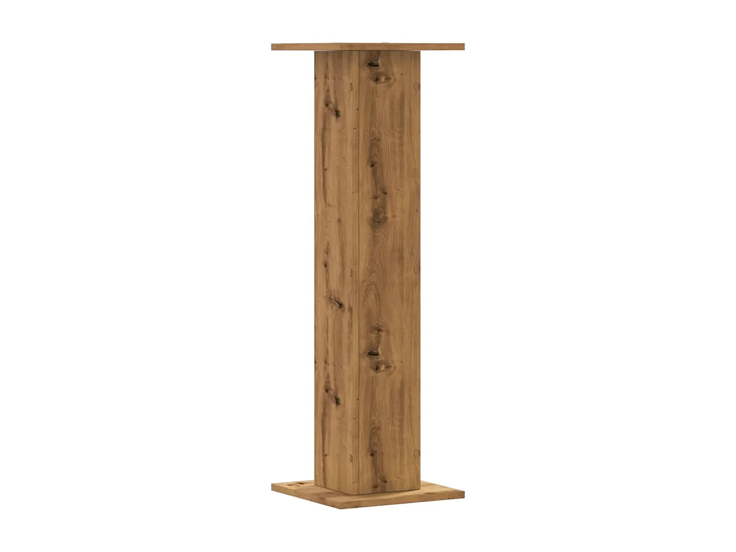 Soportes para altavoces 2 piezas de madera de roble artesanal